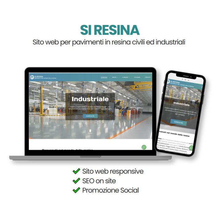 Sito web SI Resina