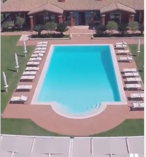 Sito web Resort Villa Barbarina - vista mobile